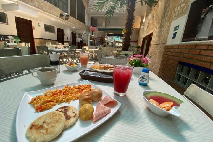 Desayuno del restaurante