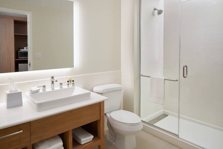 Interior of a bathroom