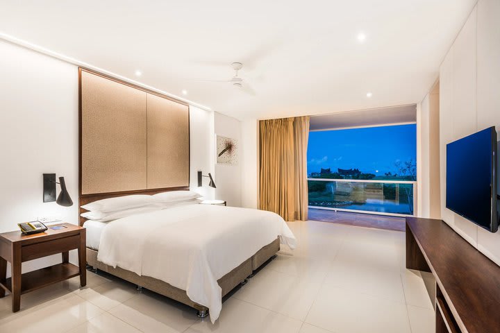 Junior suite con vista parcial al mar