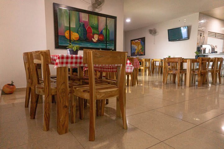 Interior del restaurante