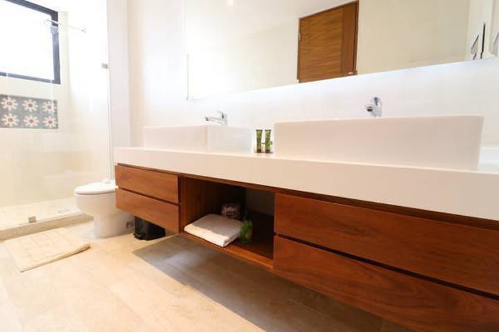 Bathroom in the penthouse