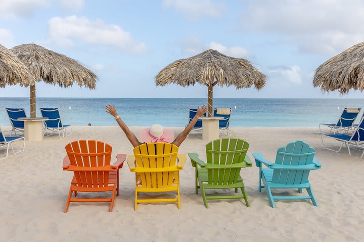 Beach chairs