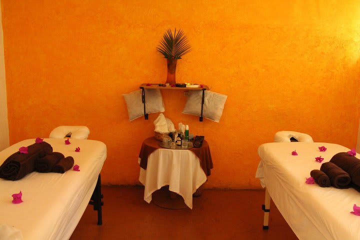 Massage room in the Spa at Hotel Villa del Conquistador