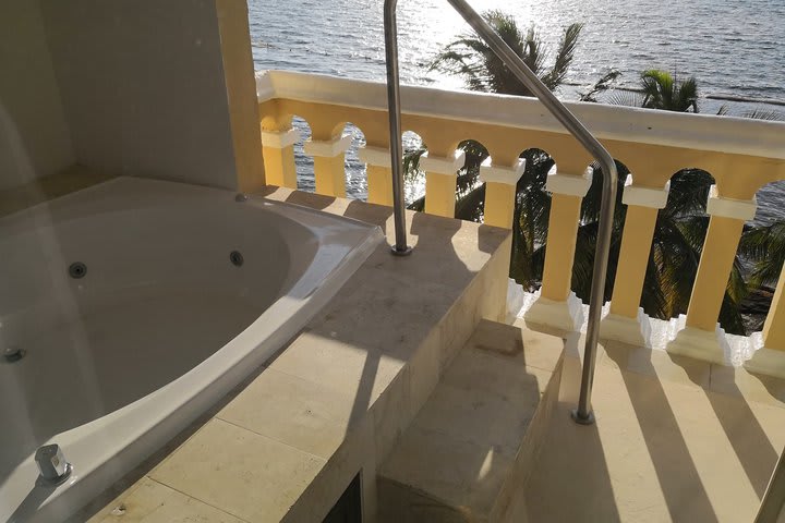 Jacuzzi de la suite imperial