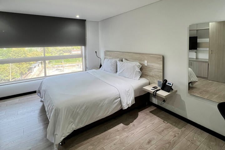 El hotel tiene habitaciones premium