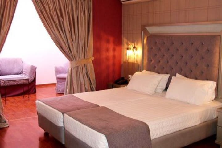 Junior suite del Delphi Art Hotel