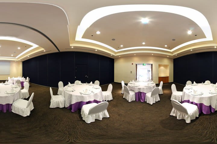 You can book a meeting room for a celebration