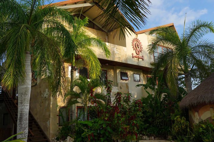 Edificio de las habitaciones