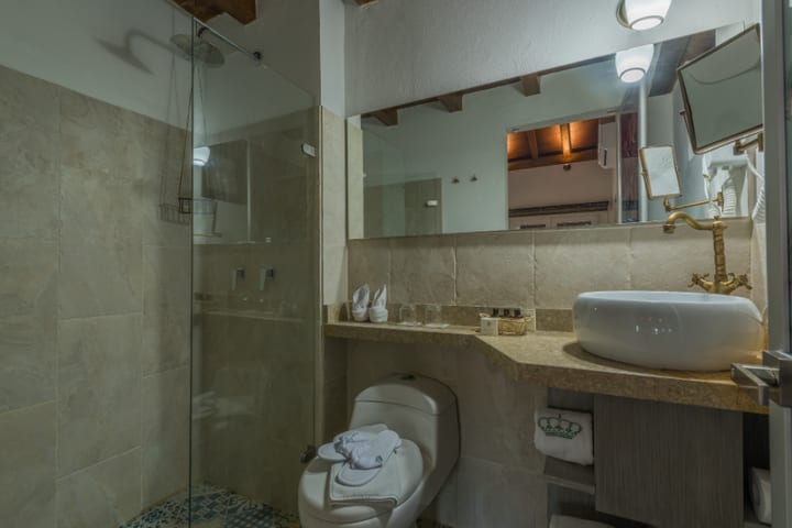 Baño privado de una habitación