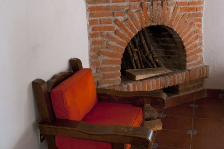 Chimenea de una cabaña