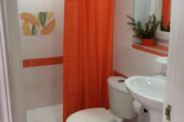 Baño privado de una habitación Doble