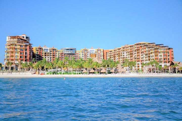 Panoramic view of the hotel