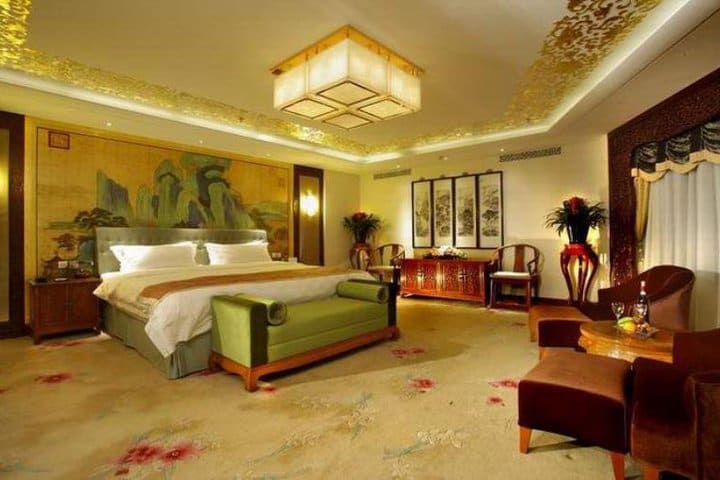 Presidential suite at Capital, hotel in the city of Beijing