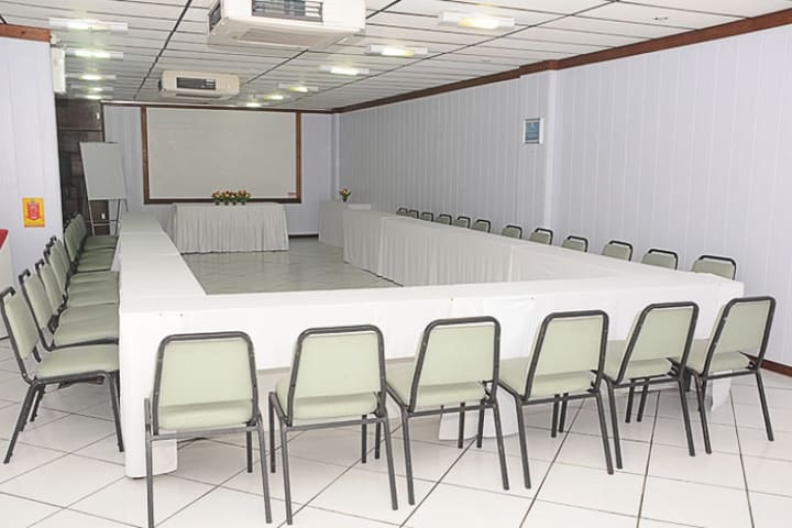 Meeting room at Marazul Hotel in Salvador da Bahia