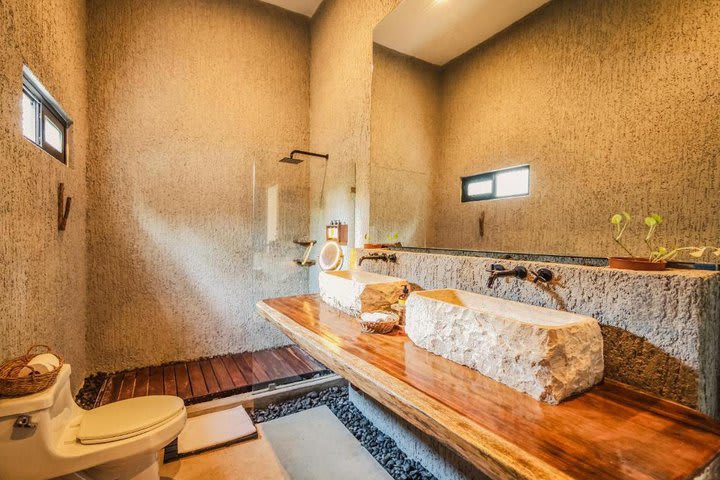 Baño de una villa