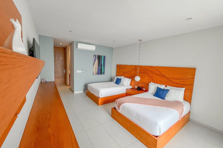 Superior double guest room with ocean view