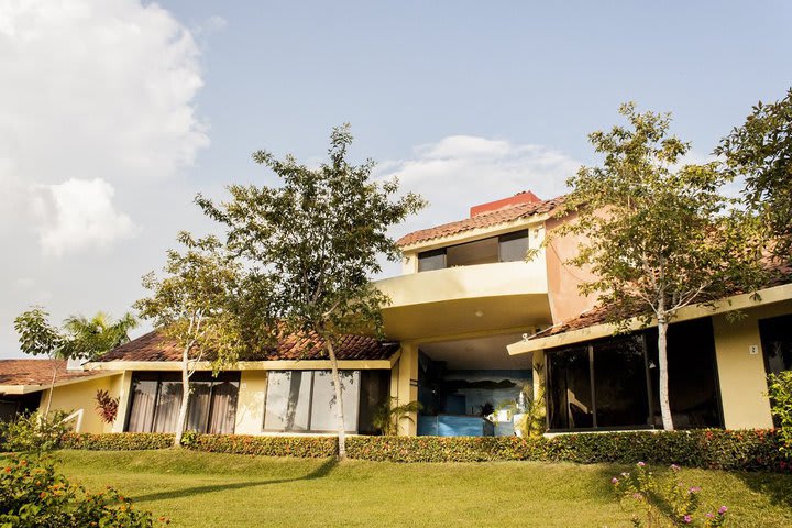 Vista desde el jardín