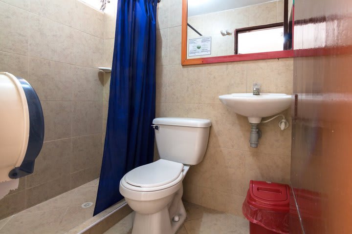 Interior de un baño