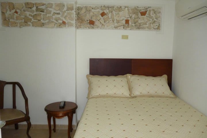 Guest room at Hotel Casa Mary in Cartagena