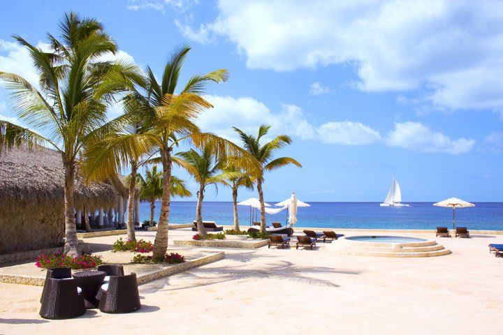 The beach is ideal to relax