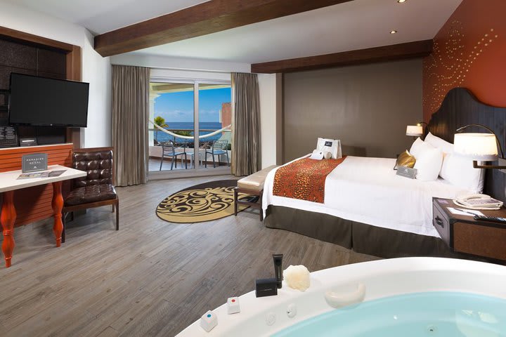 Rock Royalty room with partial ocean view