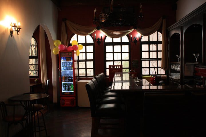 Bar area