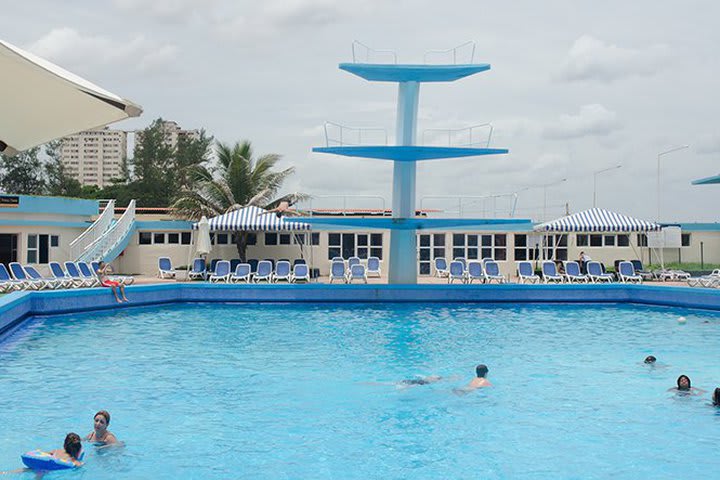 Piscina de agua salada