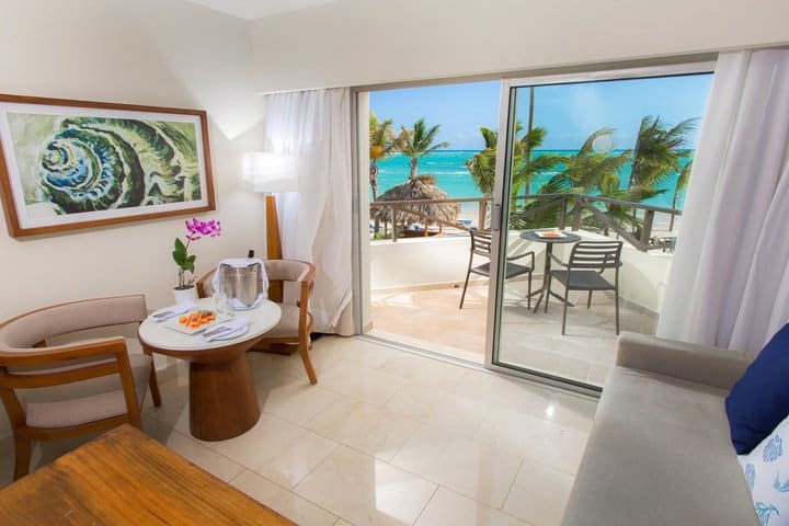 Junior suite vista frente al mar