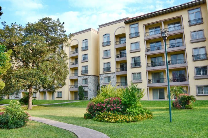 Gardens at the hotel