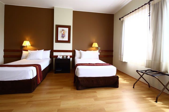 Guest room with two beds