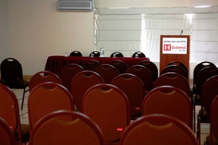 Meeting room at the San Agustin Colonial Hotel