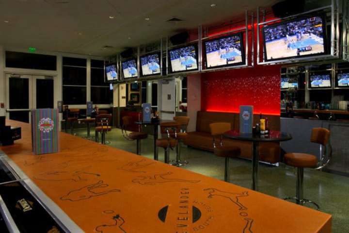 Game On Sports Bar at the Clevelander Hotel in Miami
