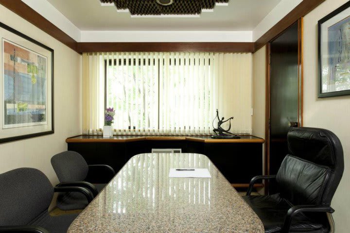 Boardroom at the NEWciti hotel in Sao Paulo