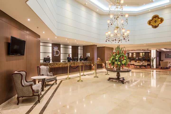 Recepción del hotel