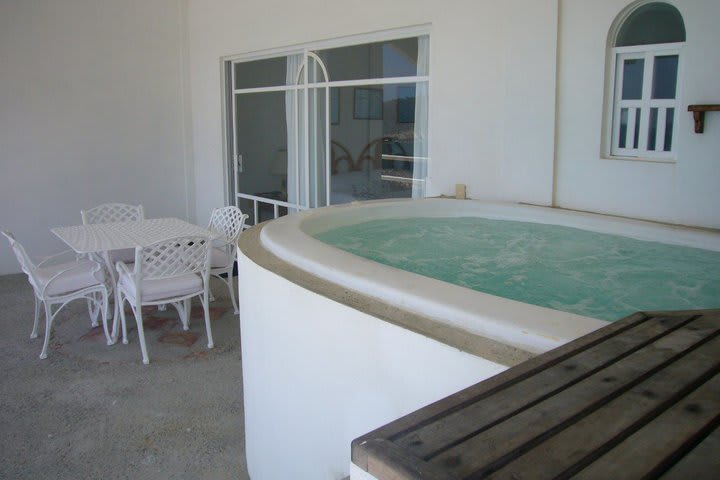 Algunas suites cuentan con jacuzzi en la terraza