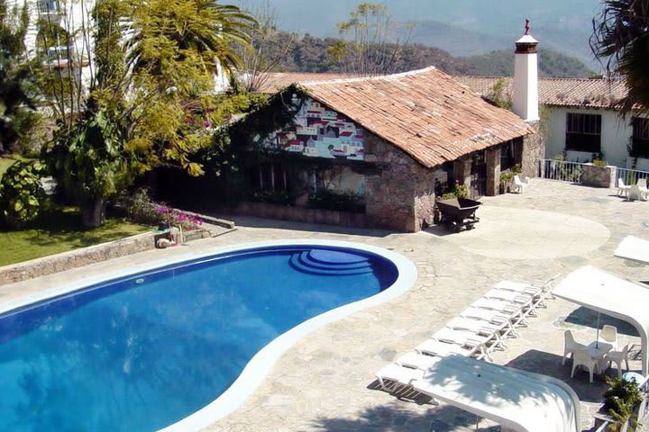 Vista de la piscina