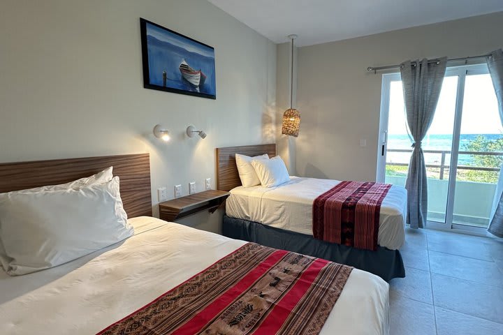 Deluxe double room with sea view