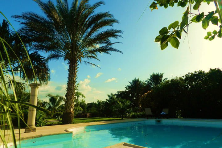 Pool at Hacienda Tepich Casa Vargas