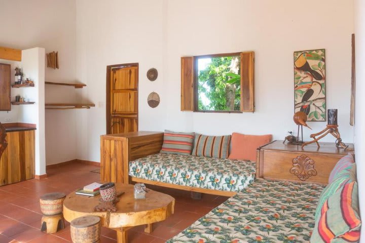 Interior de una casita