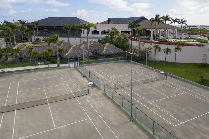 Tennis courts