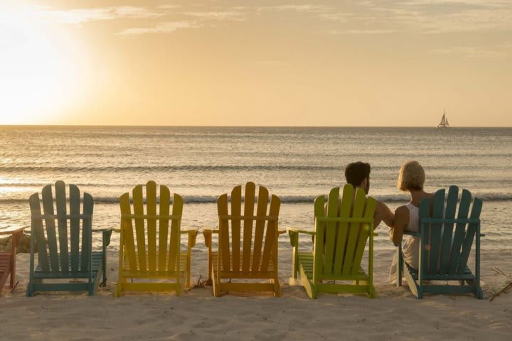 Puesta de sol desde Palm Beach