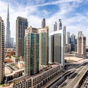 Luxe 3BR with Burj Khalifa view