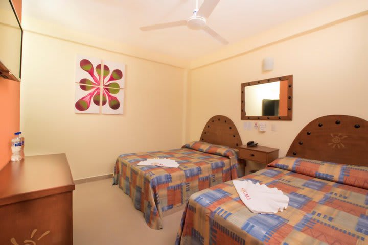 Guest room at Hotel Mocali Puerto Vallarta