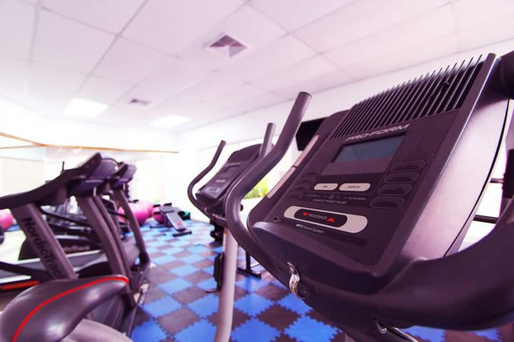 Cardiovascular equipment in the fitness center