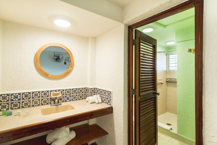 Baño privado de una habitación