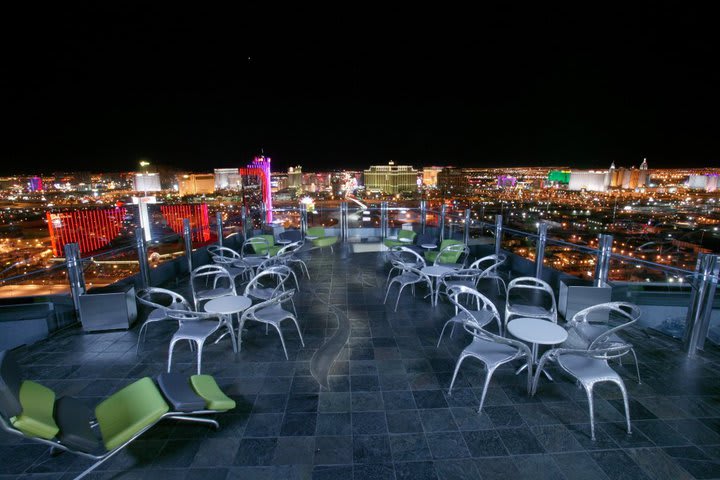 El Ghostbar te ofrece una terraza donde puedes disfrutar de la vista de la ciudad de Las Vegas