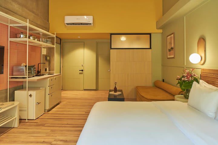 Apartamento queen con sofá cama