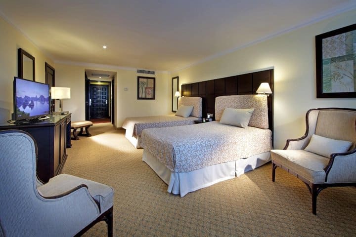 Deluxe double guest room