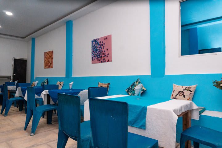 Interior del restaurante