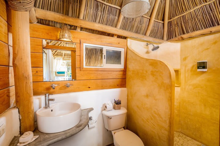 Bathroom in the Penthouse suite